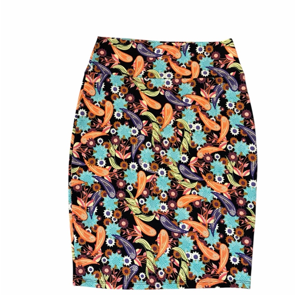 LuLaRoe Cassie Medium Paisley Pencil Skirt NWT